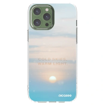 Picasee silikonska prozirna maskica za Apple iPhone 13 Pro Max - COLD SKIES