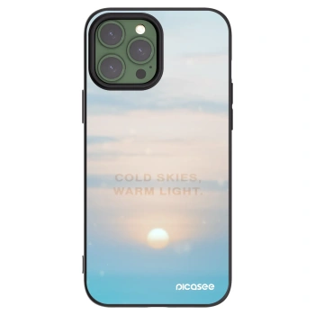 Picasee crna silikonska maskica za Apple iPhone 13 Pro Max - COLD SKIES