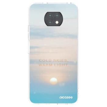Picasee silikonska prozirna maskica za Xiaomi Redmi Note 9T - COLD SKIES