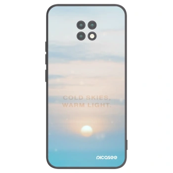 Picasee crna silikonska maskica za Xiaomi Redmi Note 9T - COLD SKIES