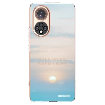 Picasee silikonska prozirna maskica za Huawei Nova 9 - COLD SKIES