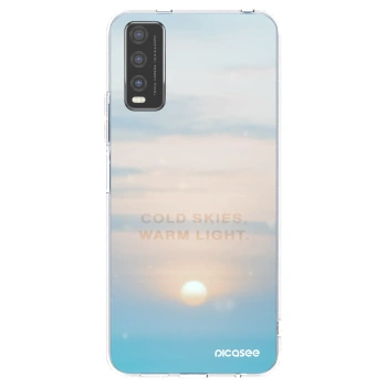 Picasee silikonska prozirna maskica za Vivo Y20s - COLD SKIES