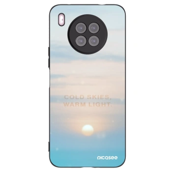 Picasee crna silikonska maskica za Huawei Nova 8i - COLD SKIES