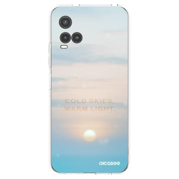 Picasee silikonska prozirna maskica za Vivo Y33s - COLD SKIES