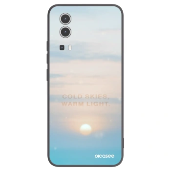 Picasee crna silikonska maskica za Vivo Y72 5G - COLD SKIES