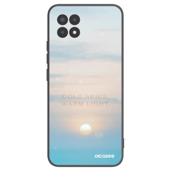 Picasee crna silikonska maskica za Realme 8i - COLD SKIES