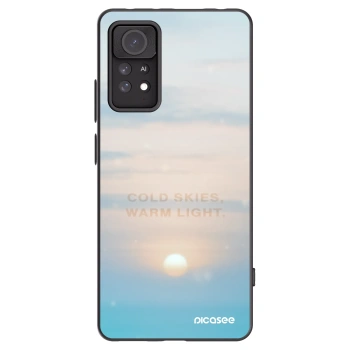 Picasee crna silikonska maskica za Xiaomi Redmi Note 11 Pro 5G - COLD SKIES