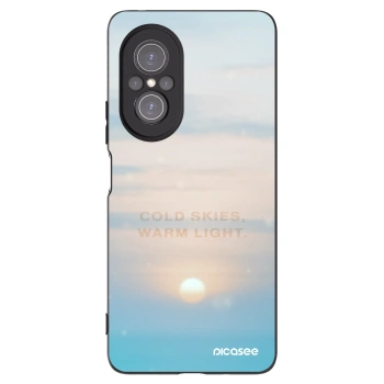 Picasee crna silikonska maskica za Huawei Nova 9 SE - COLD SKIES