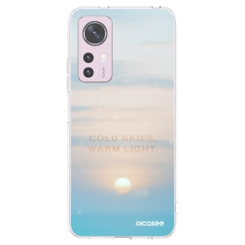 Picasee silikonska prozirna maskica za Xiaomi 12 - COLD SKIES