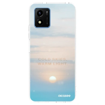 Picasee silikonska prozirna maskica za Vivo Y01 - COLD SKIES