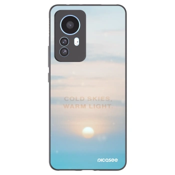 Picasee crna silikonska maskica za Xiaomi 12T - COLD SKIES