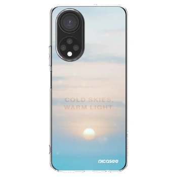 Picasee silikonska prozirna maskica za Honor X7 - COLD SKIES