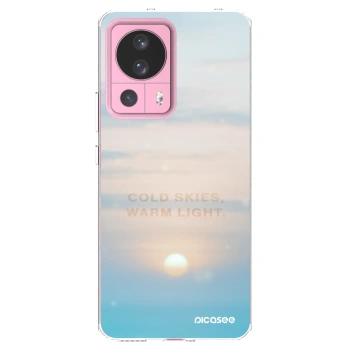 Picasee silikonska prozirna maskica za Xiaomi 13 Lite - COLD SKIES