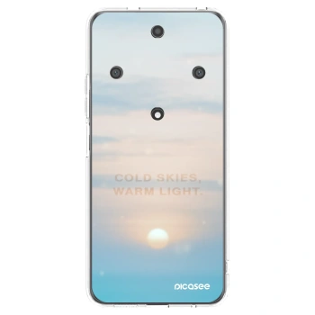 Picasee silikonska prozirna maskica za Honor Magic5 Lite 5G - COLD SKIES