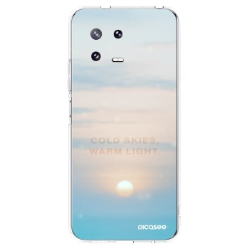 Picasee silikonska prozirna maskica za Xiaomi 13 Pro - COLD SKIES
