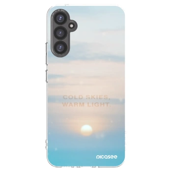 Picasee silikonska prozirna maskica za Samsung Galaxy A34 5G A346B - COLD SKIES