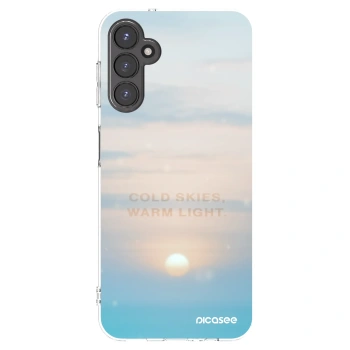 Picasee silikonska prozirna maskica za Samsung Galaxy A14 5G A146P - COLD SKIES