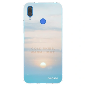 Picasee silikonska prozirna maskica za Huawei Nova 3 - COLD SKIES