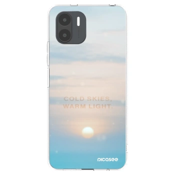 Picasee silikonska prozirna maskica za Xiaomi Redmi A2 - COLD SKIES