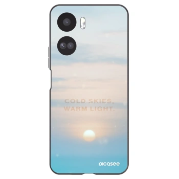 Picasee crna silikonska maskica za Honor 90 Lite 5G - COLD SKIES