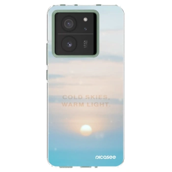 Picasee silikonska prozirna maskica za Xiaomi 13T - COLD SKIES