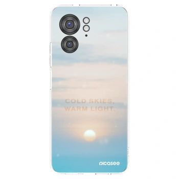 Picasee silikonska prozirna maskica za Motorola Edge 40 - COLD SKIES