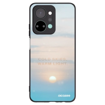 Picasee crna silikonska maskica za Honor X7a - COLD SKIES