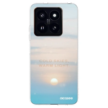 Picasee silikonska prozirna maskica za Xiaomi 14 Pro - COLD SKIES