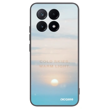 Picasee crna silikonska maskica za Xiaomi Poco X6 Pro - COLD SKIES