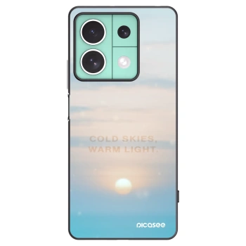 Picasee crna silikonska maskica za Xiaomi Redmi Note 13 5G - COLD SKIES