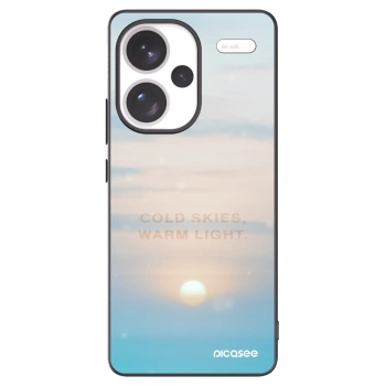 Picasee crna silikonska maskica za Xiaomi Redmi Note 13 Pro+ 5G - COLD SKIES