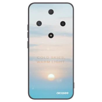 Picasee crna silikonska maskica za Honor Magic6 Lite 5G - COLD SKIES