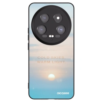 Picasee crna silikonska maskica za Xiaomi 14 Ultra - COLD SKIES
