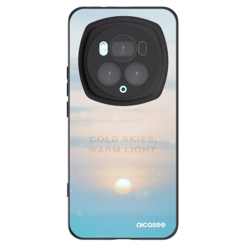 Picasee crna silikonska maskica za Honor Magic6 Pro - COLD SKIES