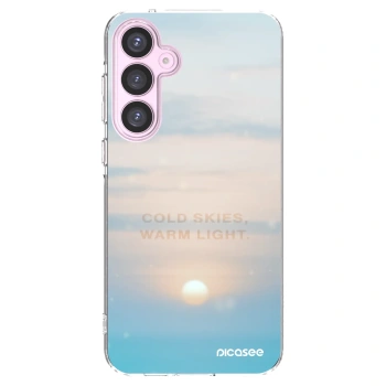 Picasee silikonska prozirna maskica za Samsung Galaxy A55 5G A556B - COLD SKIES