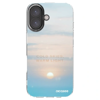 Picasee silikonska prozirna maskica za Apple iPhone 16 - COLD SKIES