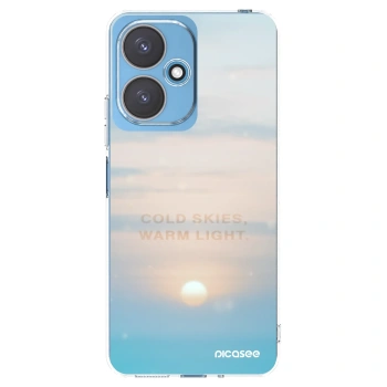Picasee silikonska prozirna maskica za Xiaomi Redmi 13C 5G - COLD SKIES