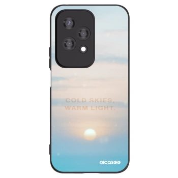 Picasee crna silikonska maskica za Honor 200 Lite - COLD SKIES