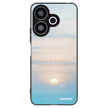 Picasee crna silikonska maskica za Xiaomi Redmi 13 4G - COLD SKIES