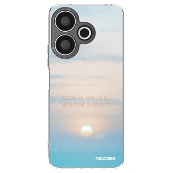 Picasee silikonska prozirna maskica za Xiaomi Redmi 13 4G - COLD SKIES