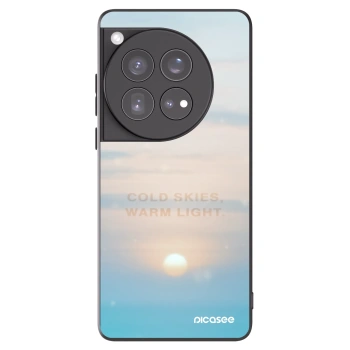 Picasee crna silikonska maskica za OnePlus 12 5G - COLD SKIES