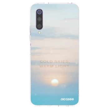 Picasee silikonska prozirna maskica za Xiaomi Mi 9 - COLD SKIES