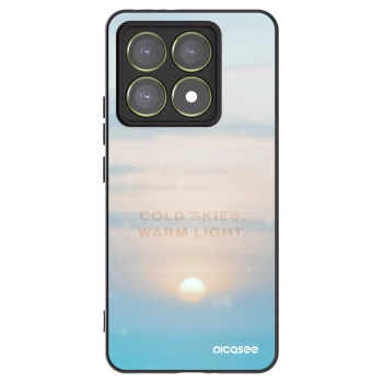 Picasee crna silikonska maskica za Xiaomi 14T - COLD SKIES