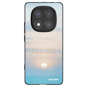 Picasee crna silikonska maskica za Xiaomi Redmi Note 14 Pro+ 5G - COLD SKIES