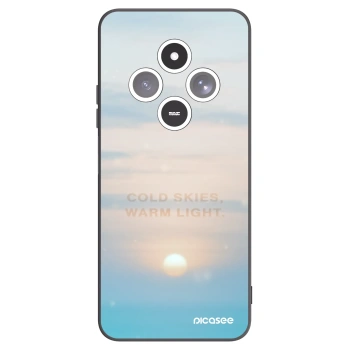 Picasee crna silikonska maskica za Xiaomi Redmi 14C - COLD SKIES