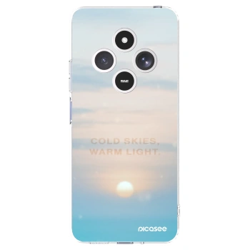 Picasee silikonska prozirna maskica za Xiaomi Redmi 14C - COLD SKIES