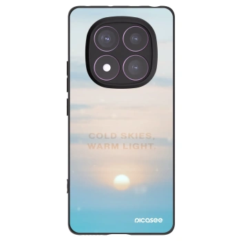Picasee crna silikonska maskica za Xiaomi Redmi Note 14 Pro 4G - COLD SKIES