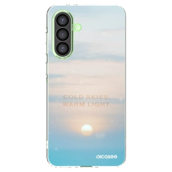 Picasee silikonska prozirna maskica za Samsung Galaxy A26 5G A266B - COLD SKIES