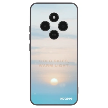 Picasee crna silikonska maskica za Xiaomi Poco C75 - COLD SKIES
