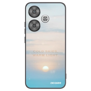 Picasee crna silikonska maskica za Xiaomi Poco F6 - COLD SKIES